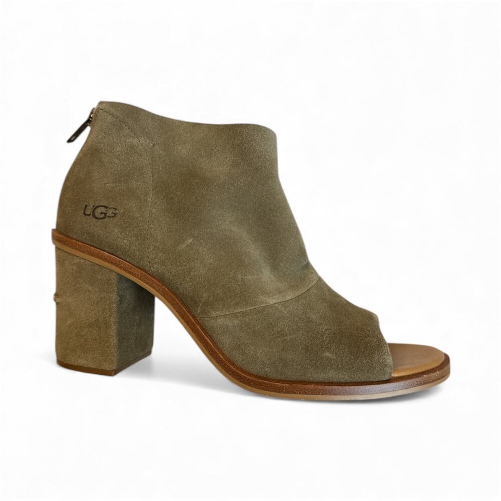 Ugg Ginger Open Toe Bootie Size 8.5 Like New - image 2